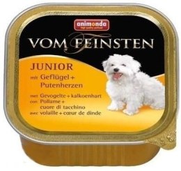 Animonda Dog Vom Feinsten Junior Drób I Serca Indyka 150g Animonda