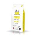 Brit Care Mini Grain Free Adult Z Jagnięciną 2kg Brit