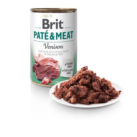 Brit Pate & Meat Dziczyzna 400g Brit