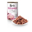 Brit Pate & Meat Puppy Kurczak Z Indykiem 400g Brit