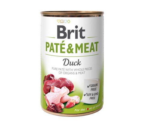 Brit Pate & Meat Z Kaczką 400g Brit