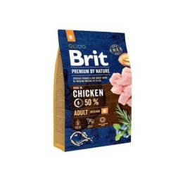 Brit Premium By Nature Adult M Z Kurczakiem 3kg Brit