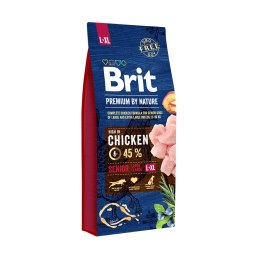 Brit Premium By Nature Senior L+XL Z Kurczakiem 15kg Brit