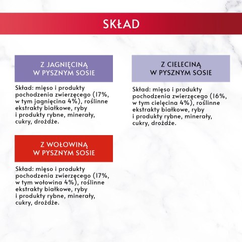 GOURMET Mon Petit Mięsne Fileciki 6x50g Gourmet