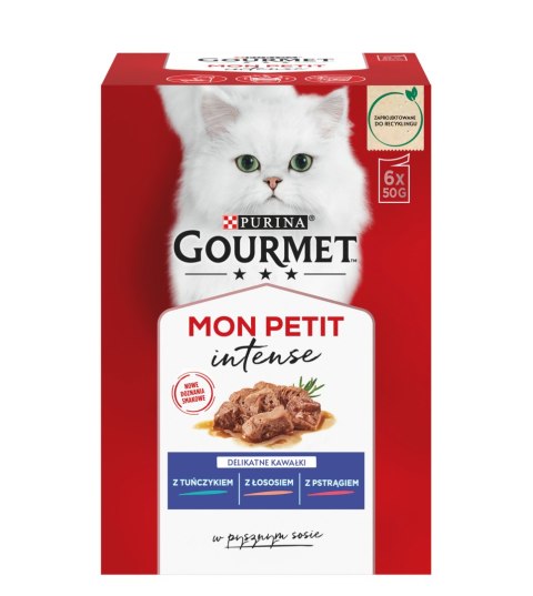 GOURMET Mon Petit Rybne Fileciki 6x50g Gourmet