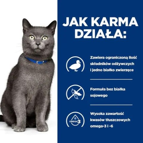 Hill's PD Prescription Diet Feline d/d Duck & Green Pea 1,5kg Hills
