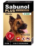 Laboratorium DermaPharm Sabunol Plus Obroża Przeciw Pchłom I Kleszczom Dla Psa 75cm Laboratorium DermaPharm