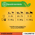 Pedigree Mokra Karma Dla Dorosłych Psów W Galaretce Z Wołowiną, Z Kurczakiem, Z Jagnięciną, Z Drobiem 12x100g Pedigree