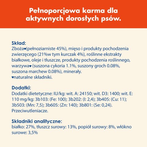 Purina Dog Chow Active Adult Z Kurczakiem 14kg Purina Dog Chow