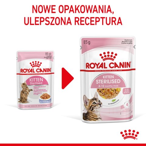 ROYAL CANIN Kitten Sterilised Gelee 12x85g Royal Canin