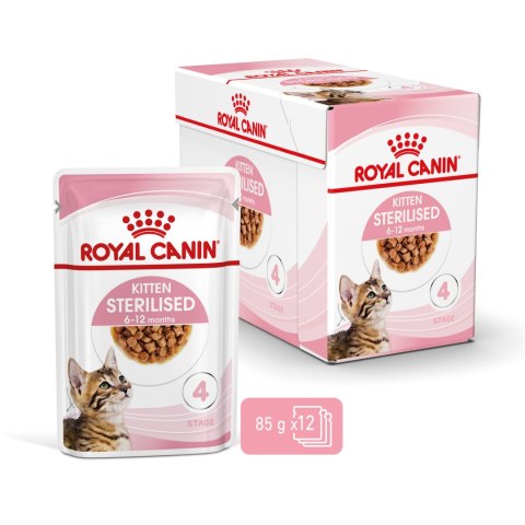 ROYAL CANIN Kitten Sterilised Sauce 12x85g Royal Canin