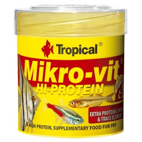 Tropical Mikro-Vit Hi Protein 50ml Tropical