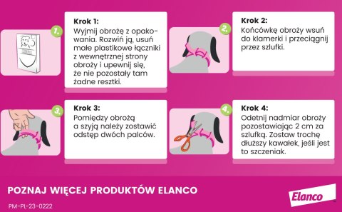 Bayer Kiltix Obroża Na Kleszcze I Pchły Dla Psa 53cm Bayer