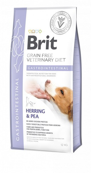 Brit Grain Free Veterinary Diet Dog Gastrointestinal Śledź Z Groszkiem 2kg Brit veterinary