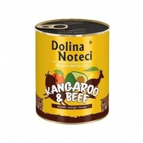 Dolina Noteci Superfood Kangur I Wołowina 800g Dolina Noteci