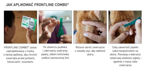FRONTLINE Combo Spot-On Dla Kotów 3x0,5ml Frontline (Boehringer Ingelheim)