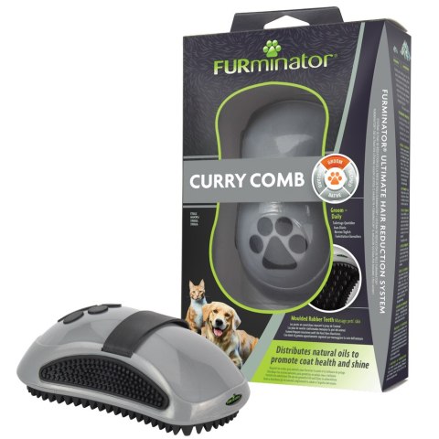 FURMINATOR Curry Comb Gumowe Zgrzebło FURMINATOR