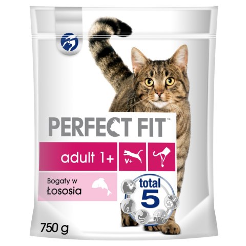PERFECT FIT Adult 1+ Z Łososiem 750g Perfect Fit