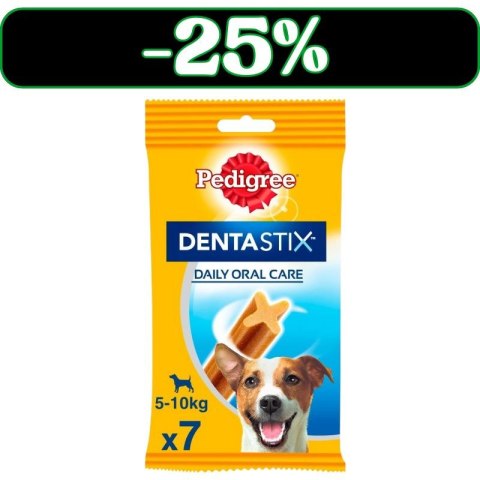 Pedigree DentaStix Przysmak Dentystyczny Dla Psów Od 4 Miesiąca I Wadze 5-10kg 110g Pedigree