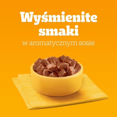 Pedigree Mokra Karma Dla Dorosłych Psów W Sosie (Z Wołowiną I Jagnięciną, Z Indykiem I Marchewką) 4x100g Pedigree