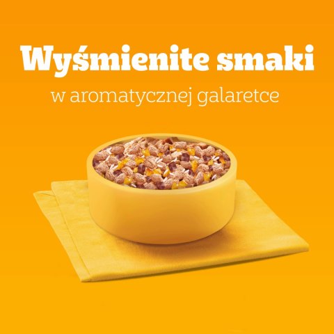 Pedigree Mokra Karma Dla Szczeniąt W Galaretce (Z Kurczakiem I Ryżem, Z Wołowiną I Ryżem) 4x100g Pedigree