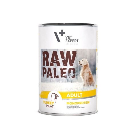 VETEXPERT Raw Paleo Adult Turkey 400g RAW PALEO