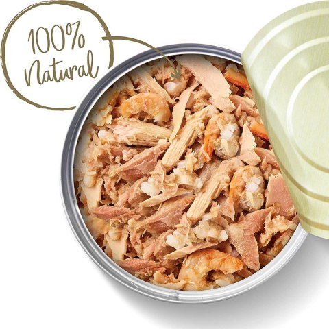 APPLAWS Tuna Fillet With Prawn In Broth Tin 70g Applaws