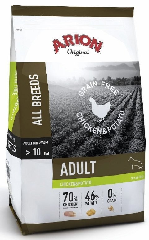 Arion Original Grain Free Chicken & Potato 12kg Arion