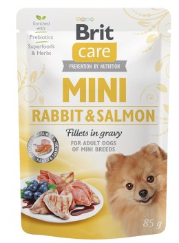 Brit Care Mini Filety W Sosie Z Królika I Łososia 85g Brit
