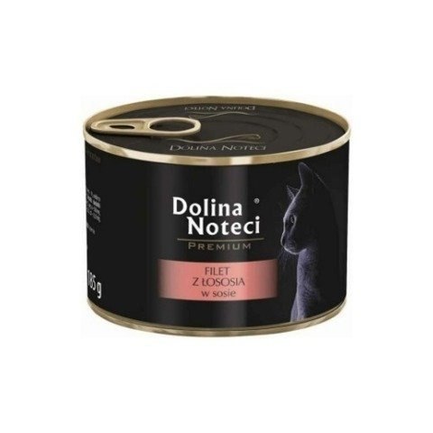 Dolina Noteci Premium Dla Kota Filet Z Łososia W Sosie 185g Dolina Noteci