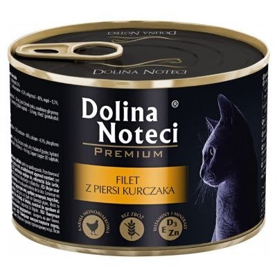 Dolina Noteci Premium Dla Kota Filet Z Piersi Kurczaka W Sosie 185g Dolina Noteci