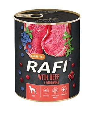 Dolina Noteci Rafi Z Wołowiną 800g Dolina Noteci