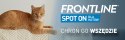 FRONTLINE Spot On Dla Kotów 3x0,5ml Frontline (Boehringer Ingelheim)