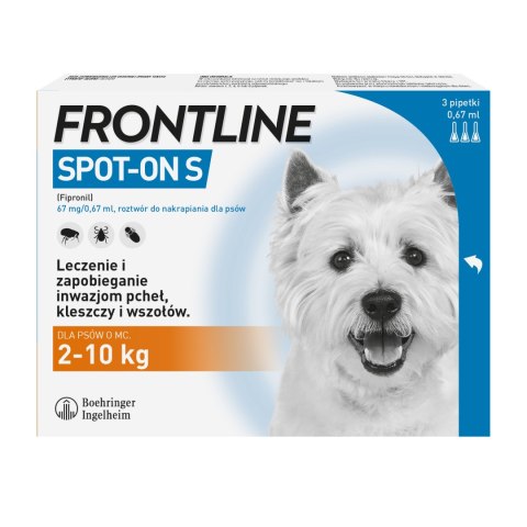 FRONTLINE Spot On Dla Psa 3x0,67ml Frontline (Boehringer Ingelheim)