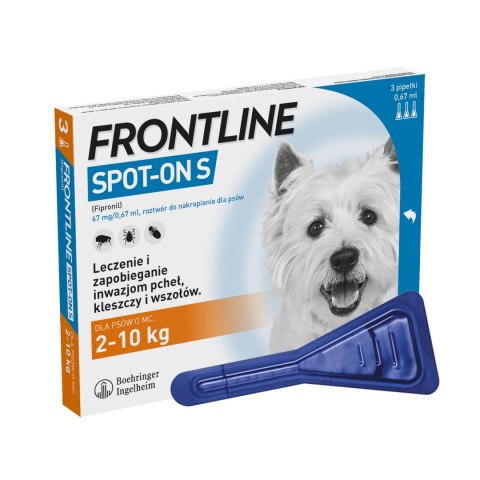 FRONTLINE Spot On Dla Psa 3x0,67ml Frontline (Boehringer Ingelheim)