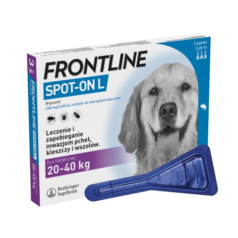 FRONTLINE Spot On Dla Psa 3x2,68ml Frontline (Boehringer Ingelheim)