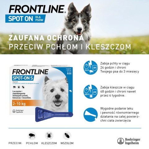 FRONTLINE Spot On Dla Psa 3x2,68ml Frontline (Boehringer Ingelheim)