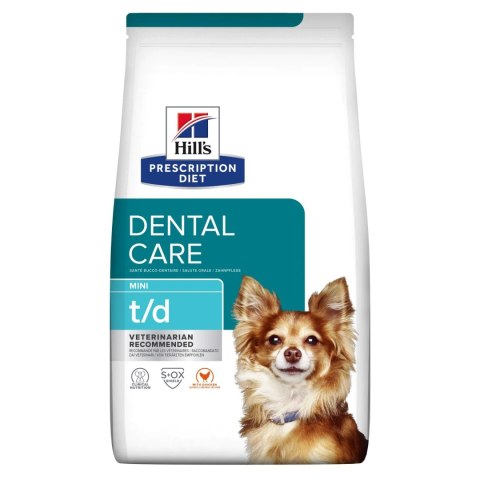 Hill's PD Prescription Diet Canine t/d Mini Dental Care Kurczak 3kg Hills