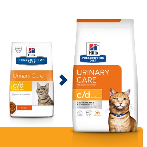 Hill's PD Prescription Diet Feline c/d Multicare Kurczak 1,5kg Hills