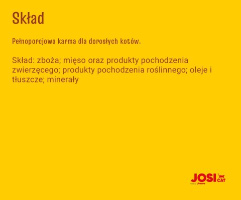 JosiCat Josera Tasty Beef 18kg JosiCat
