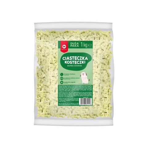 Maced Ciastka Miętowe Kosteczki Szczeniak 1kg Maced