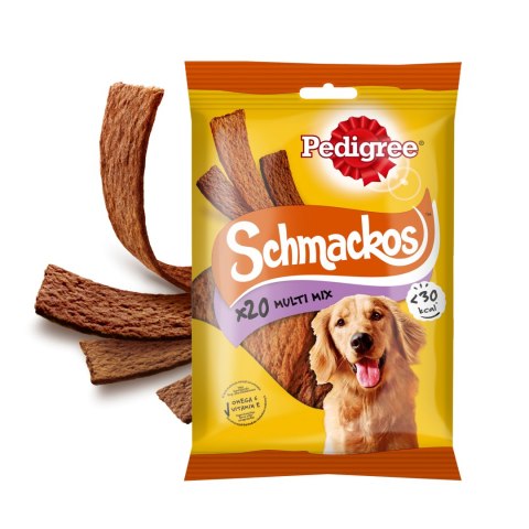 Pedigree Schmackos Przysmak Dla Dorosłych Psów Z Wołowiną, Kurczakiem, Jagnięciną I Kaczką 172g Pedigree