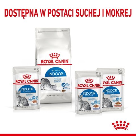 ROYAL CANIN Indoor Sterilised W Galaretce 12x85g Royal Canin