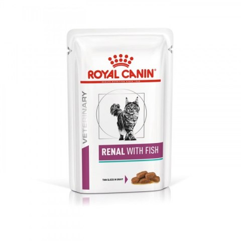 ROYAL CANIN Renal With Fish 12x85g Royal Canin weterynaria