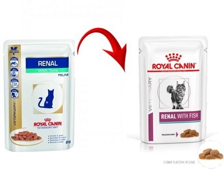 ROYAL CANIN Renal With Fish 12x85g Royal Canin weterynaria