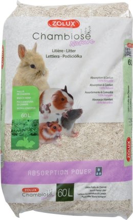 Zolux Naturalna Podściółka Z Konopi Chambiose Dla Gryzoni 60l ZOLUX
