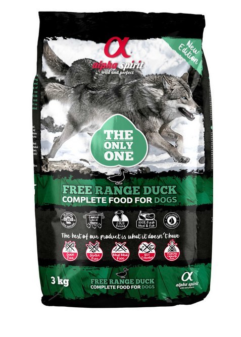 Alpha Spirit Free Range Duck 3kg Alpha Spirit