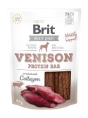 Brit Jerky Snack Venison Protein Bar 80g Brit