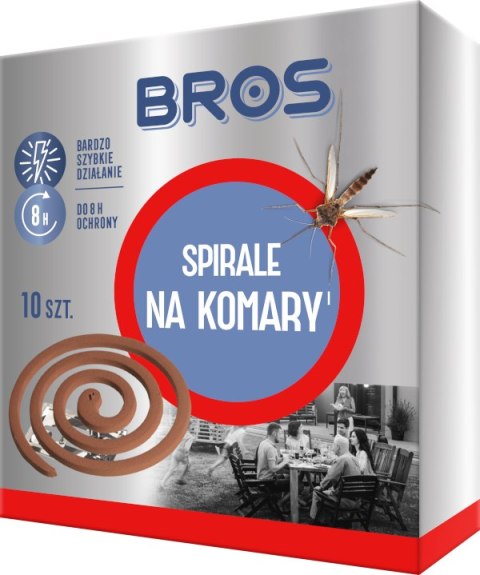 Bros Spirale Na Komary 10 szt Bros Sp z o.o.