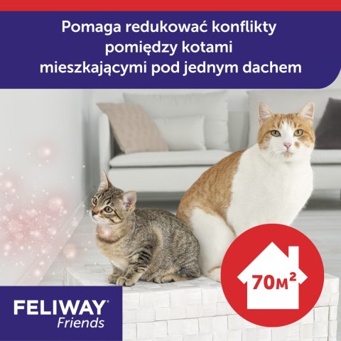 Ceva Animal Health Polska Sp. Z O.o Feliway Friends Wkład Dyfuzora 48ml Ceva Animal Health Polska Sp. z o.o.
